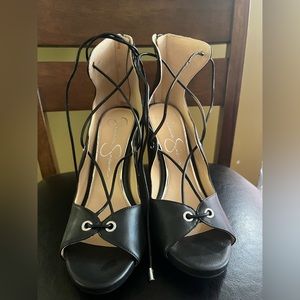 NEW Jessica Simpson Black Heels size 7.5